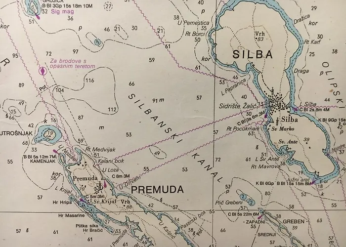 아파트 Zuzi Otok Hrvatska *
