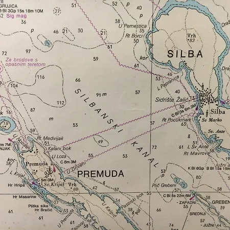 شقة Zuzi Otok Hrvatska *